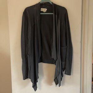 Anthropologie Asymmetrical Cardigan